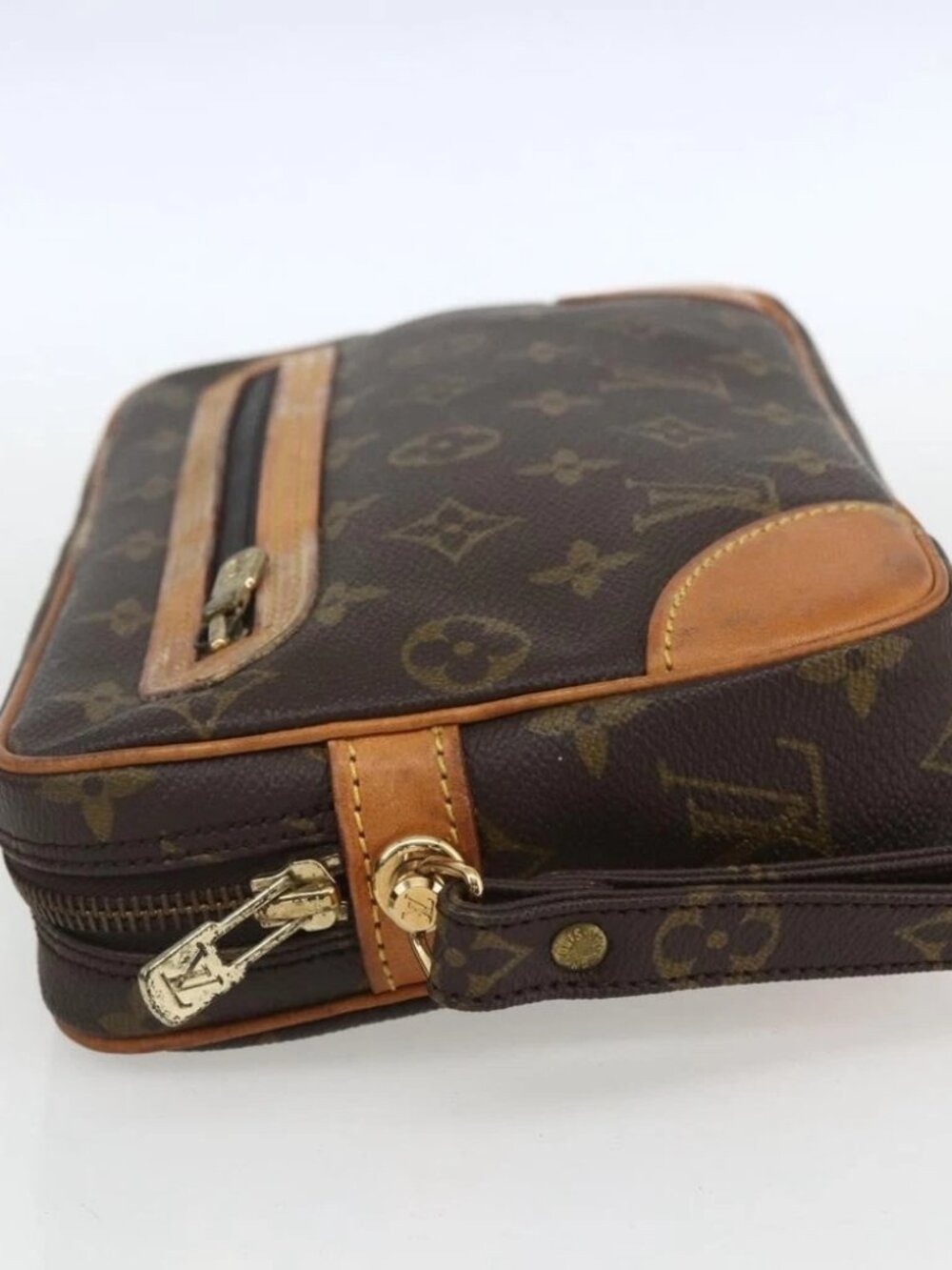LOUIS VUITTON Monogram Marly Dragonne GM Clutch Bag M51825 LV Auth - Picture 5 of 16